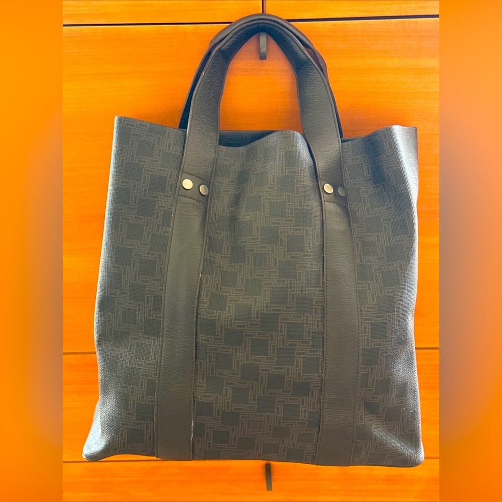 Dunhill  Engineered Water Resistant Coated Canvas Tote Bag